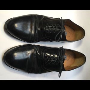 Stacy Adams black Oxfords, size 12M, style 23414